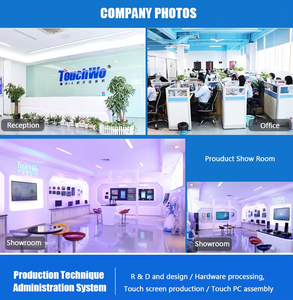 Tường gắn kết 21.5 27 32 43 55 inch cảm ứng lớn màn hình hiển thị USB Wifi BT Android Win Debian Ubuntu tất cả trong một bảng điều chỉnh PC - Product Image 6