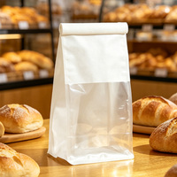 Sacs en plastique à bas prix pour pain, sacs à pain au levain avec fenêtre, sacs à pain biodégradables, emballage plastique