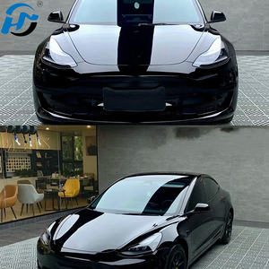 Phim dán xe ô tô PET TPU phủ bóng cao cấp màu đen piano, khổ 1.52x18m/5x60ft, cuộn nguyên chiếc, xuất xưởng trực tiếp - Product Image 2