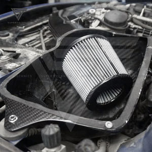 Koolstofvezel op maat gemaakt luchtinlaatsysteem voor 2016-2019 BMW 2 Serie F87 M2 N55 - Product Image 4