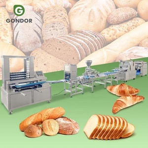 Pastry đầy đủ tự động ổ đũa đũa quy mô lớn Thiết bị làm bánh và bánh sandwich bánh mì đông lạnh làm cho máy để UAE - Product Image 1