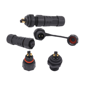 Высококачественный 2 ~ 8Pin Электрический разъем печатной платы разъем M12 штекер с гнездовой панелью нейлоновый штекер слабый ток светодиодный проводной разъем - Product Image 3