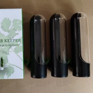 Conteneur de conservation en gros pour herbes aromatiques, bouteille de conservation pour vanille et légumes frais, pour réfrigérateur, gadgets de cuisine - Product Image 6