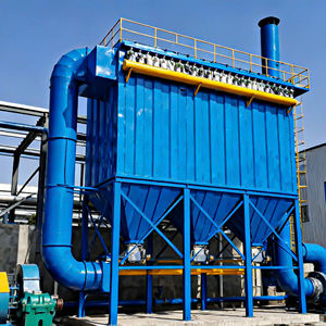 Nouveau dépoussiéreur industriel professionnel à jet pulsé de type sac, efficacité de 99,99 %, en acier au carbone, pour le traitement des gaz environnementaux en Chine - Product Image 3