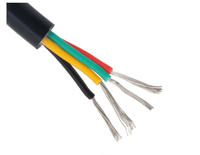 Cable Flexible JHJD 24 AWG 758, Estándar Americano, Cobre Estañado, 300V, Resistente al Calor, Aislamiento de PVC Ignífugo