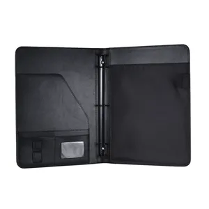 Leather Resume Portfolio File Folder Interview Legal Document Organizer