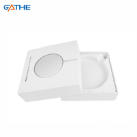 Emballage de boîte en carton de chargeur de téléphone électronique de conception personnalisée avec insert en plastique et motif de logo UV