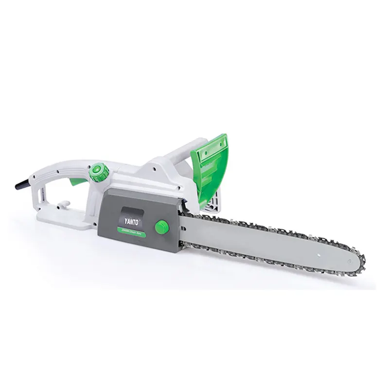 YANTO BRAND 16-Inch Electric Chainsaw with EASY-Tension, Chain Brake, and Automatic Oiling
