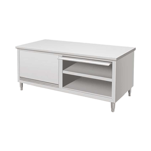 SY เคาน์เตอร์สเตนเลสแบบสองชั้นป้องกันการกัดกร่อนใช้ในห้องครัวเชิงพาณิชย์อุปกรณ์สำหรับร้านอาหารของโรงแรม - Product Image 4