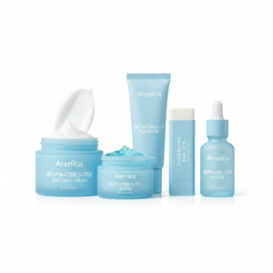Deep Water Dive 5-Piece <b>Face</b> Care Set Hyaluronic Acid <b>Serum</b> <b>Serum</b> 30 Cream Pre-<b>Serum</b> Pre-Stick - Product Image 2