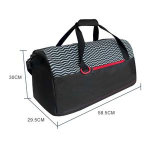 Bolsa Deportiva de Alta Calidad para Hombre, con Logotipo Personalizado, Impermeable, con Separación para Ropa Seca y Mojada, de Poliéster y Nailon, con Cierre, para Viajes y Gimnasio - Product Image 2