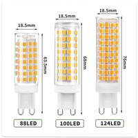 G9 Lampe de maïs à LED 8W 10W 15W Ampoule large tension sans scintillement Lumière protectrice des yeux Haute luminosité LED Petit éclairage SMD2835
