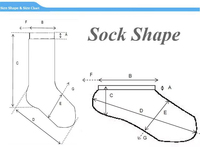 Chaussettes de sport en tricot à compression énergétique pour le basketball et le football, impression numérique de haute qualité personnalisée