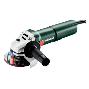 Meuleuse d'angle professionnelle Metabo 125 mm 1100 W avec interrupteur à gâchette filaire et garantie de 3 ans pour la découpe et le meulage - Product Image 1