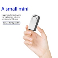 Unidad Flash USB en Oferta, Mini Pendrive Metálico de Alta Calidad, 4GB 8GB 16GB 32GB 64GB USB 2.0, Memoria USB