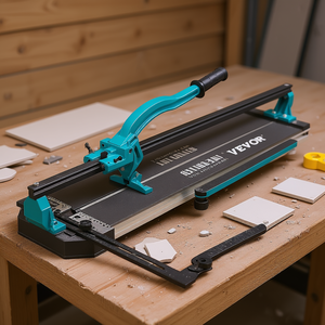 Coupe-carreaux manuel Vevor 24 pouces, rail simple, double support pour une découpe précise des carreaux en porcelaine - Product Image 2