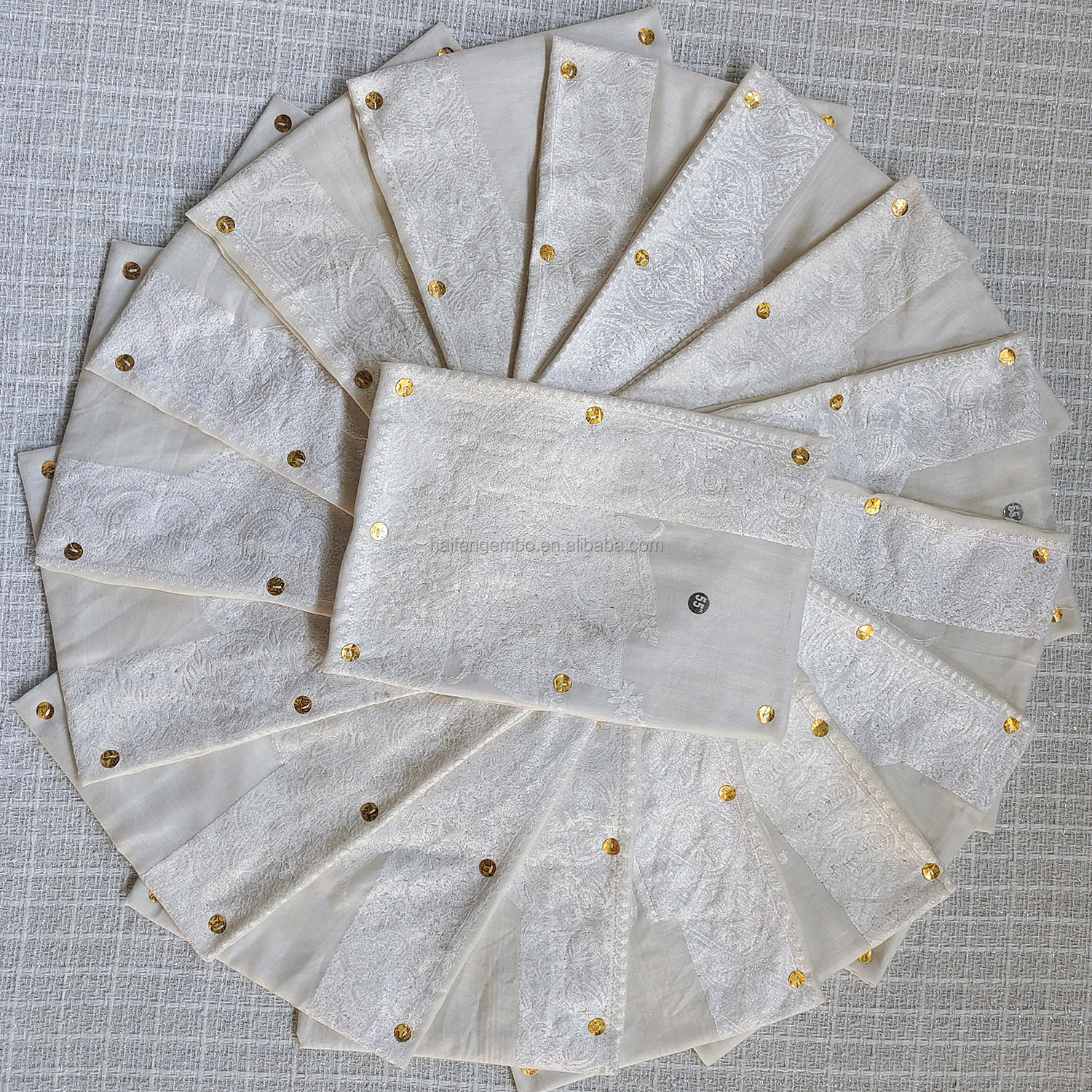 Yemen Embroidered Scarf - Turma Mawaz Men Saudi Arab Muslim Player