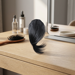 วิกผมสีดำดูผ่านบาง - Product Image 3