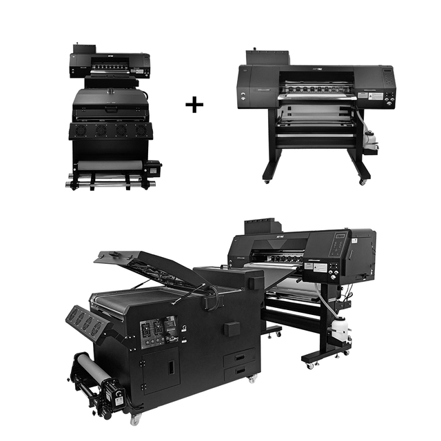 A1 24inch/65cm 702 DTF Printers I3200 Double Heads Direct to Film DTF Printing Machine New Condition with 1 Year Warranty
