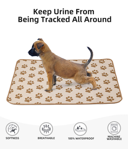 Großhandel <span class=keywords><strong>Custom</strong></span> All-Season Hunde matten Modern Cloth Training Pad Tier muster Wasch bare Einweg-Pee Pads für Haustiere für Reisen - Product Image 4