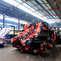 Usine pas cher prix tissu Source usine 100% polyester dispersé imprimé tissu maison textile drap de lit tissu
