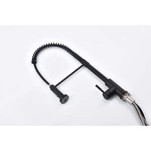 Grifo de Cocina Monomando Extraíble de Aleación de Zinc con Acabado Cepillado, Diseño Moderno, Montaje en Encimera, Caudal de 3.0 GPM - Product Image 3