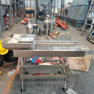 Yeni sıcak satış ot baharat çay yaprağı kök eleme sıralama ayırıcı makinesi lineer titreşimli ekran - Product Image 5