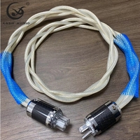 Câble d'extension d'alimentation CA audiophile HIFI YIVO XSSH, plaqué argent OCC OD24mm, US/EU, OEM ODM pour amplificateur, home cinéma, vente en gros