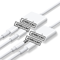 Ugreen — adaptateur de téléphone Joyroom, 2 en 1, chargeur, convertisseur Audio pour iPhone 7, 8, 10, X, 3.5mm