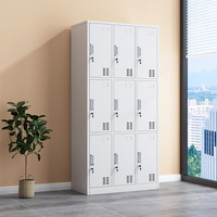 Armoire de classement contemporaine et élégante de qualité commerciale, unité métallique adaptable pour la maison, le bureau, l'hôpital, le sous-sol