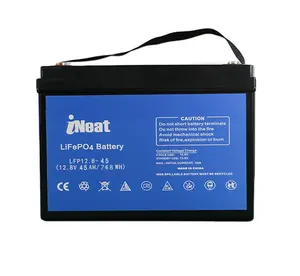 INeat 12.8V 45ah LiFePO4 Batteries Grade A Famous Cell With Long Cycle Life Lead Acid Replacement Battery