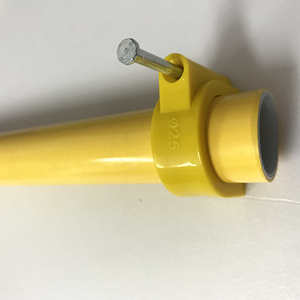 Yellow Color PEX <strong>Pipe</strong> <strong>Clip</strong> with Nail 16mm 20mm <strong>25mm</strong> 32mm for Water and Gas Systems - Product Image 5