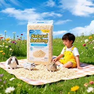 DongnaiPETS - Escamas de Madera de Aspino 100% Naturales y Ecológicas, Altamente Absorbentes, Libres de Polvo, Control Extra de Olores para Hurones y Animales Pequeños - Product Image 1