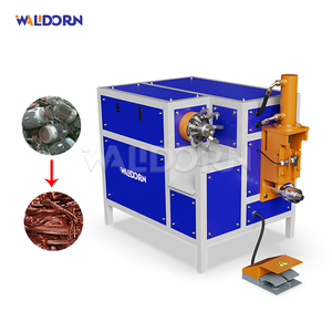 Système de recyclage automatique de stators de moteurs, capacité de 200 kg/h, technologie intégrée de séparation du cuivre, traitement des engrenages de moteurs usagés - Product Image 1