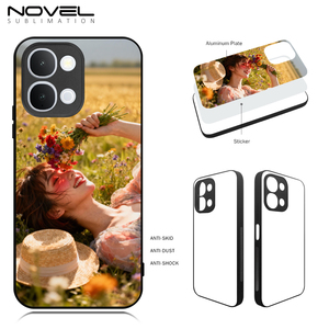 Funda de Teléfono Sublimable en Blanco, Fundas de Teléfono Personalizadas de TPU 2D al por Mayor, Fundas de Teléfono de Goma Suave, Fundas de Teléfono DIY para VIVO Y500i 5G - Product Image 1