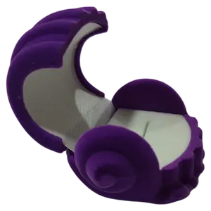 Boîte à bijoux de voyage en forme de cœur avec logo personnalisé, boîte de rangement pour bagues et bijoux, disponible en métal, plastique et bois - Product Image 5