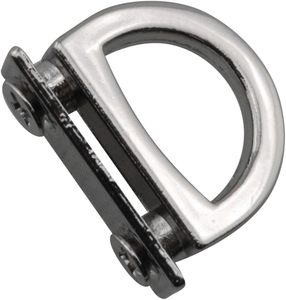 PCS Multi Purpose D Ring Bag Chain Link Clip Buckles Metal D Ring Bag Connector <b>Purse</b> Suspension Clasps Strap Lanyard Hooks For - Product Image 2