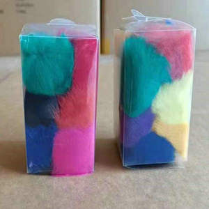 Grosir mouse bulu kelinci asli 2023 laser mainan kucing interaktif baru untuk kucing dalam ruangan - Product Image 3