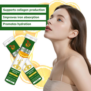 OEM ODM Vitamin C Effervescent Tablets with Vitamin C Improves Skin Health & Promotes Colllagen Production Tablets - Product Image 5