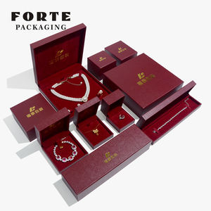 Forte упаковочная коробка для ювелирных изделий из полиуретановой бумаги - Product Image 1