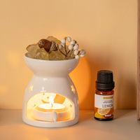 Brûleur d'encens en pierre naturelle ignifuge, diffuseur d'aromathérapie avec bougie pour l'ambiance de la chambre - Vente en gros Chine