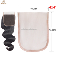 Aiguille à ventiler pour dentelle HD, pour la confection de perruques, accessoires de perruque haut de gamme, filet à cheveux transparent en dentelle suisse en forme de U pour perruques, closure et frontal
