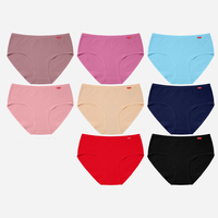 Sous-vêtements en coton tricoté pour femmes grandes tailles - Antibactériens, respirants, lot de 12