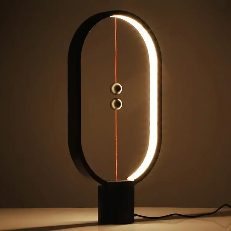 Werks-Heng-Balance-Lampe In der Luft ausgleich einschalten Magnetische warme Augen pflege lampe LED-Nachtlichter USB-betriebene Tisch lampen