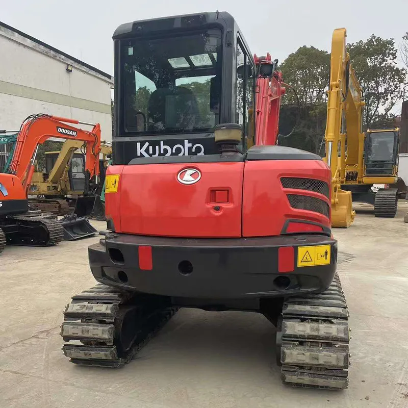 Kubota-excavadora kx165 de 5 toneladas, Original, Japón, KX165, kx163, kx155, kx185, con accesorio