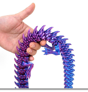 Vashine <span class=keywords><strong>3D</strong></span> in đầy màu sắc PLA pha lê rồng trứng PLA thân thiện cho trẻ em món quà hành động hình động vật đồ chơi sáng tạo - Product Image 4