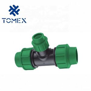 Phong cách mới cam PP PE nén khớp nối phụ kiện đường ống thủy lợi cho cấp nước - Product Image 4