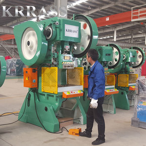 Prensa Mecánica Pequeña JB23 de <span class=keywords><strong>16</strong></span>, 20 y 25 Toneladas, Tipo Abierto, para Perforación, en Venta - Product Image 4