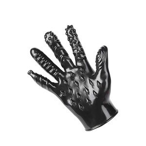 HM手淫性玩具手套女性高潮手指调情穗性手套硅胶按摩手套 - Product Image 5