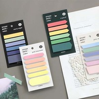 Animal Cartoon Die Cut Magnet Transparent Sticky Note Set Self-Adhesive Cube Paper Blocks with Backing Card